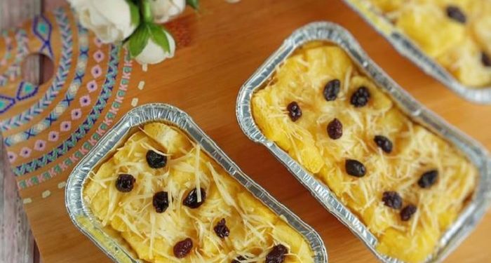 Puding Roti Panggang
