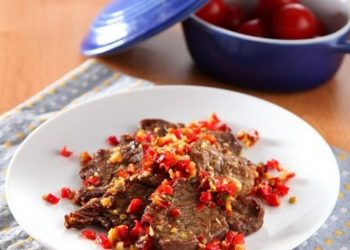 Daging Goreng Tabur Cabai