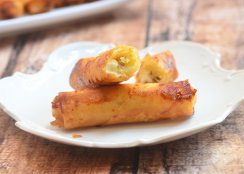 Cheesy Banana Roll