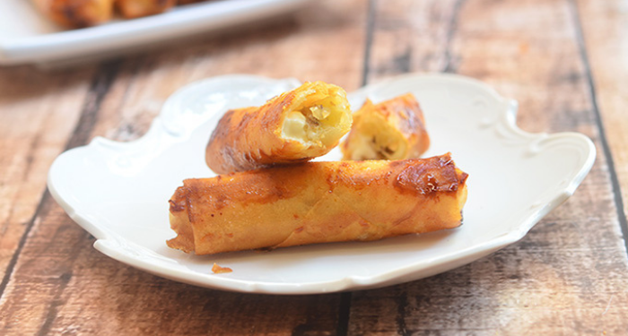 Cheesy Banana Roll