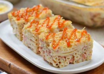 Cheese Maccaroni Schotel, Kejunya Lelehkan Hati Ibu
