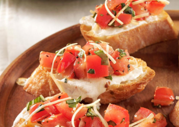 Cheese Tomato Bruschetta