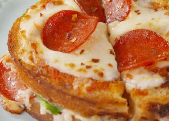 Sarapan Praktis Sandwich Pizza Keju