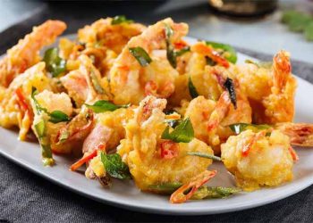 Resep Udang Goreng Telur Asin