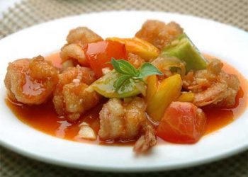 Bistik Udang Asam Manis