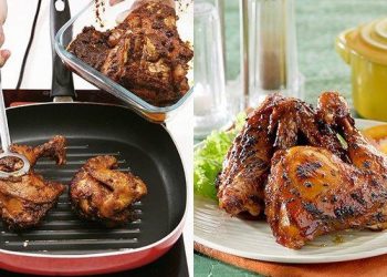 Resep Ayam Bakar Sederhana, Pakai Teflon