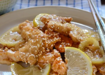 Resep Ayam Goreng Krispi Saus Lemon ala Korea