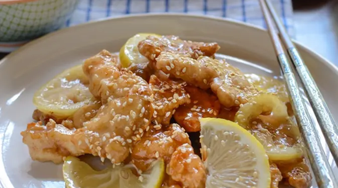 Resep Ayam Goreng Krispi Saus Lemon ala Korea