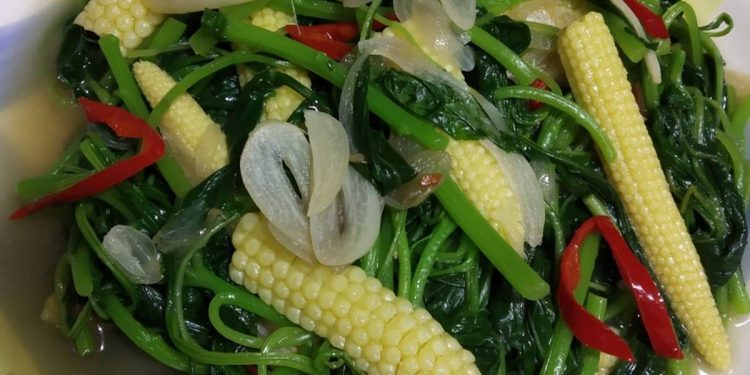 Resep Sayur Bayam Jagung Putren
