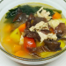 Resep Santap Malam, Sup Ayam Jamur Kuping