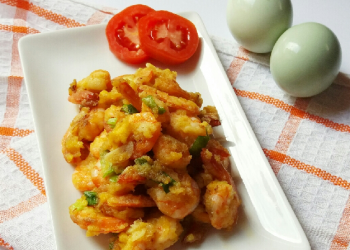 Resep Udang Masak Telur Asin