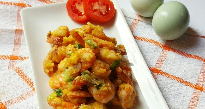 Resep Udang Masak Telur Asin