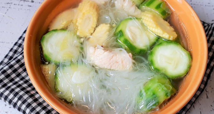 Resep Sayur Oyong Kaldu Ayam