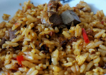 Resep Nasi Goreng Kambing Bumbu Ulekan