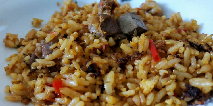 Resep Nasi Goreng Kambing Bumbu Ulekan