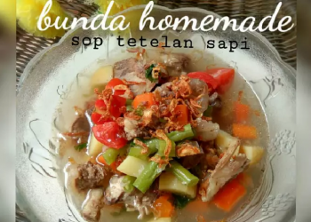 Sop Tetelan Sapi Homemade