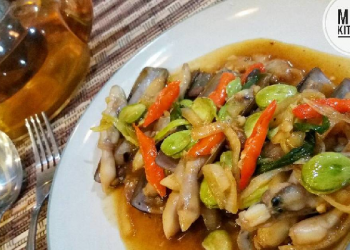 resep kerang bambu tauco pedas