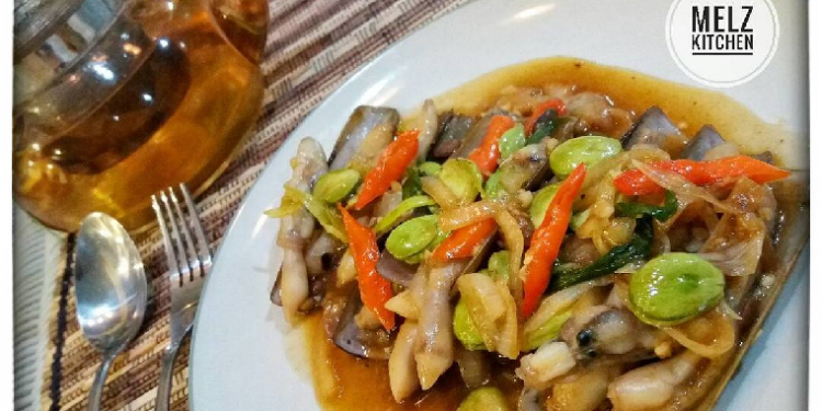 resep kerang bambu tauco pedas