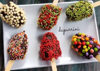 Resep Camilan untuk Ibu Hamil, Es Pisang Warna-warni