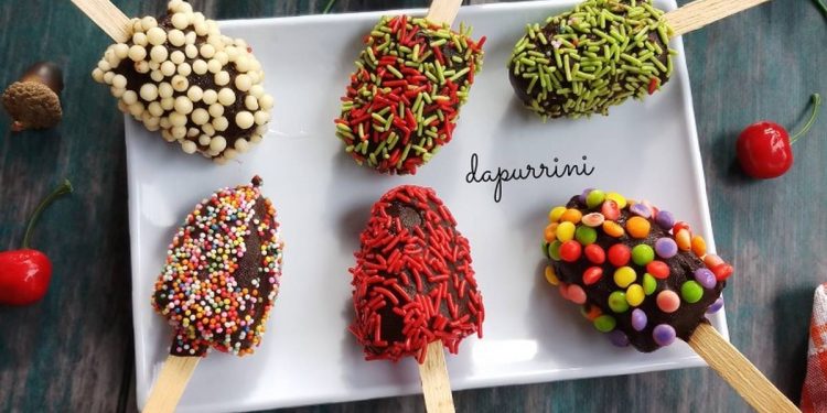 Resep Camilan untuk Ibu Hamil, Es Pisang Warna-warni