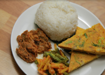 Resep Telur Dadar Tebal khas Restoran Padang