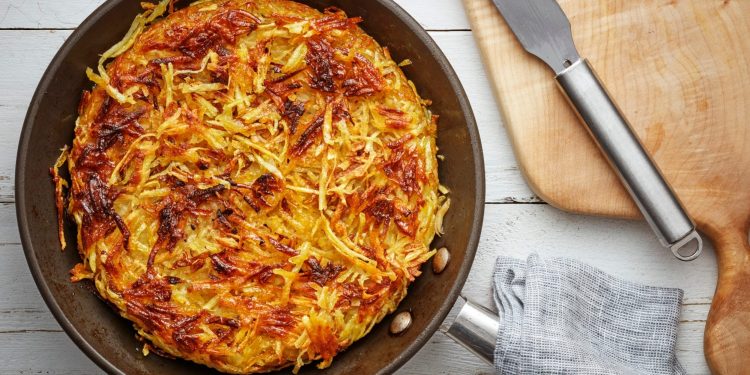 Resep Potato Roschti, Omelet Kentang Ala Swiss