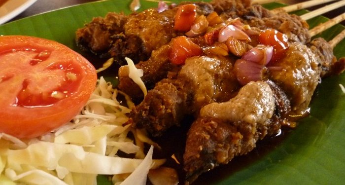 Sate Jamur Ala je Jamuran Yogyakarta