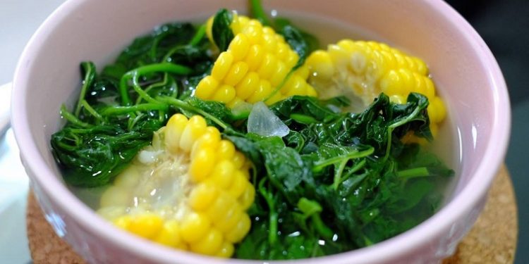 Sayur Bayam Jagung, Resep Spesial Santap Malam Keluarga