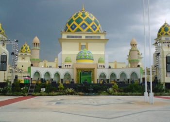 Megahnya Islamic Center Sukadana Lampung Timur