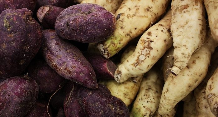 Sarapan Pagi dengan Sarang Telur Ubi Jalar Panggang