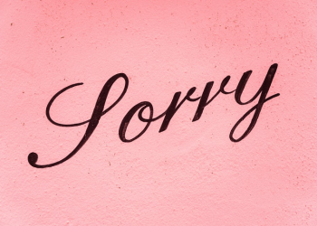 Sulitnya Bilang Maaf