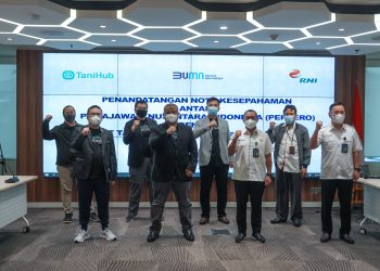 Perkuat Ekosistem Pertanian Hulu Hilir, TaniHub Group dan RNI Bangun Kerja Sama