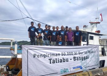 BWA Distribusikan 50 Ribu Al-Quran Wakaf ke Banggai dan Taliabu