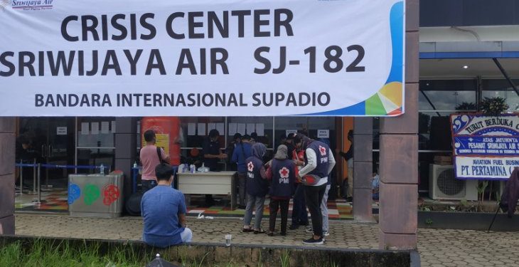 Pesawat Jatuh, Sriwijaya Air Dirikan Posko Crisis Center di Bandara Soetta dan Supadio
