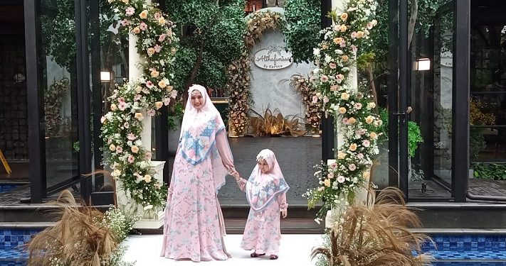 Adelia Pasha Tampil Sebagai Guest Star dalam Fashion Show Althafunissa Grooming in Bloom