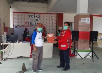 Aksi Relawan Mandiri Himpunan Alumni IPB Gandeng PMI Salurkan Bantuan Gempa Sulbar