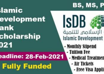 Beasiswa Kuliah S1, S2, S3, dan Postdoc di Dalam Negeri dari Islamic Development Bank