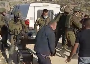 Pasukan Israel Tembak Leher Warga Palestina Saat Mencoba Sita Generator