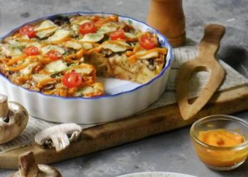 Resep Savory Bread Pudding, Olahan Sajian Pagi Gurih dan Praktis