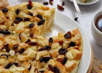 Sajian Pagi Mudah dan Mengenyangkan dengan Puding Pisang Roti Tawar