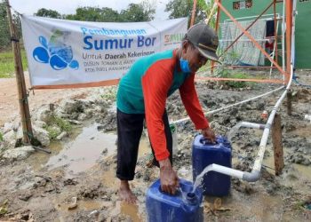 Sepanjang 2020, Laznas BMH Bangun 47 Sumur Bor di Jawa Timur