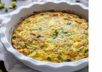 Yummy Pagi Hari Gurih dengan Fritata Keju Brokoli Panggang