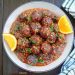 Resep Chicken Meatballs and Sauce Orange, Olahan Bola Daging Segar khas Icha Savitry