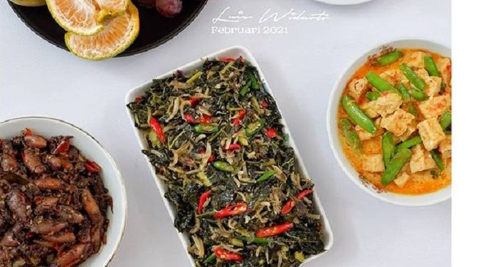Menu Makan Siang Luis Widarto: Tumis Pepaya, Usus Goreng dan Cumi Pedas
