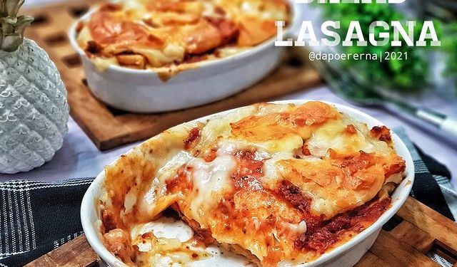 Yuk Buat Lasagna Roti Tawar Mudah