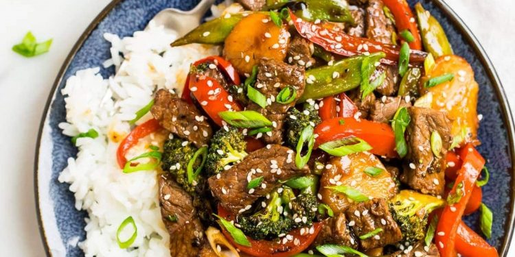 Makan Siang dengan Beef Teriyaki Homemade