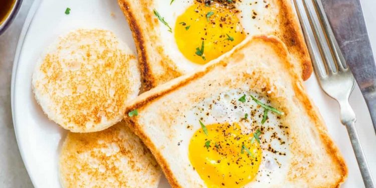 Sarapan Pagi Mudah dengan Roti Panggang Telur Keju