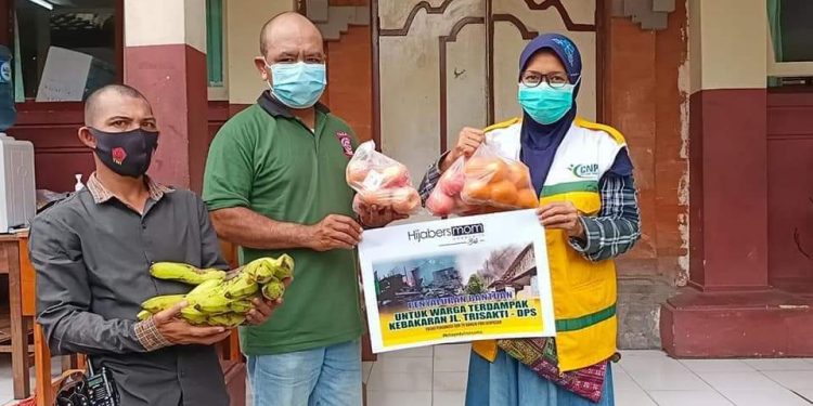 Peduli Korban Kebakaran, HmC Bali Salurkan Donasi melalui CNPS