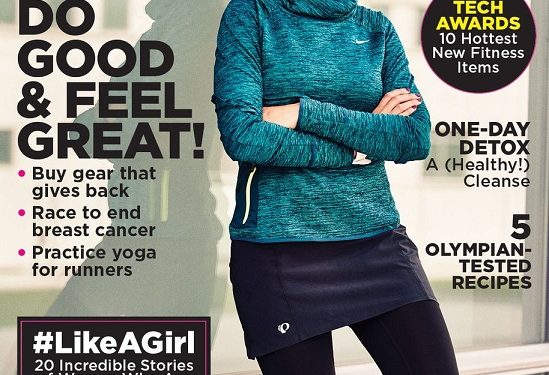 Atlet Berhijab Membuat Sejarah di Sampul Majalah Fitness