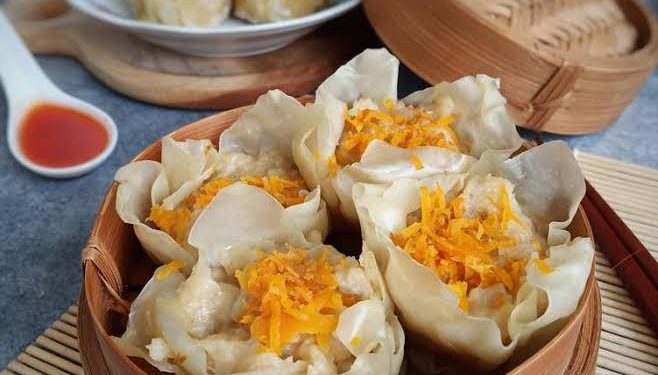 Cara Membuat Shu Mai Saus Mentai ala Dapurraisa